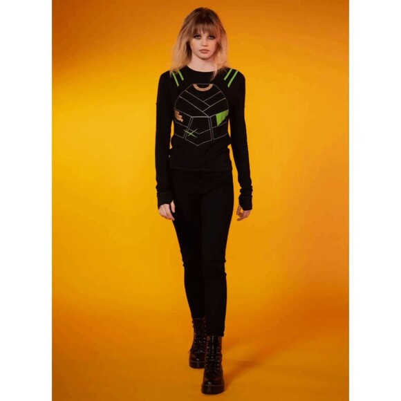 Her Universe Marvel Loki Sylvie Laufeydottir Cosplay Long-Sleeve Top XS, S,, XL - Picture 2 of 3